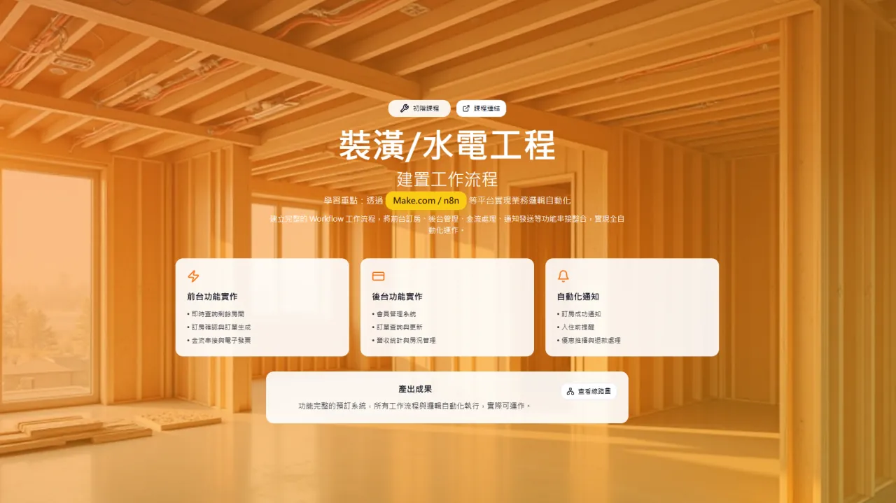 裝潢/水電工程